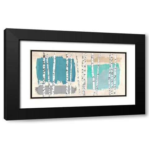 Minimal Nature I Black Modern Wood Framed Art Print with Double Matting by Viola, Bertel