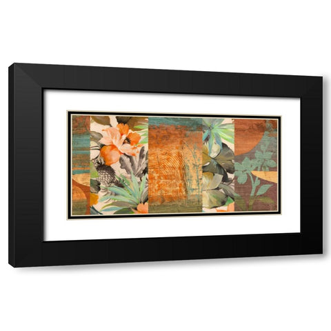 Jungle I Black Modern Wood Framed Art Print with Double Matting by Grant, Eve C.