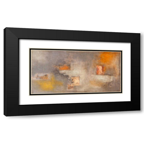 Soffio del tempo Black Modern Wood Framed Art Print with Double Matting by Simoncelli, Charaka