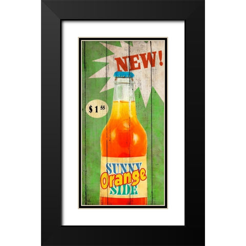 New! Black Modern Wood Framed Art Print with Double Matting by Teller, Skip