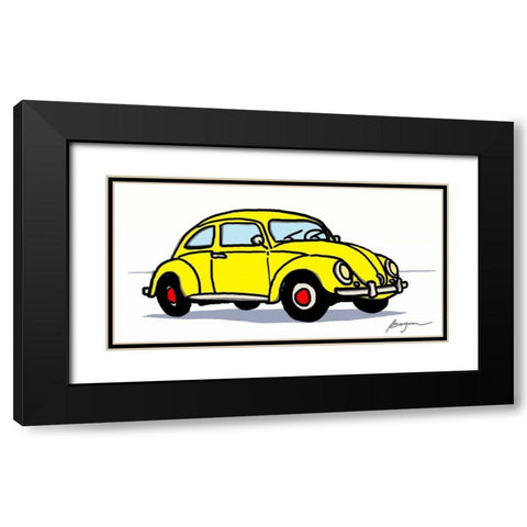 Fantasticar Black Modern Wood Framed Art Print with Double Matting by Beyon, Carlos