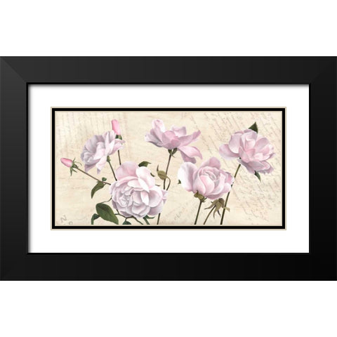 Classica I Black Modern Wood Framed Art Print with Double Matting by Dellal, Remy