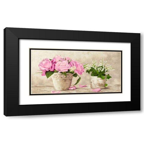 So French Black Modern Wood Framed Art Print with Double Matting by Dolci, Elena
