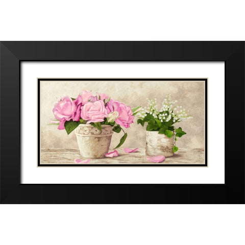 So French Black Modern Wood Framed Art Print with Double Matting by Dolci, Elena