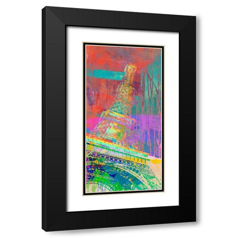 The Tower 2.0 Black Modern Wood Framed Art Print with Double Matting by Chestier, Eric