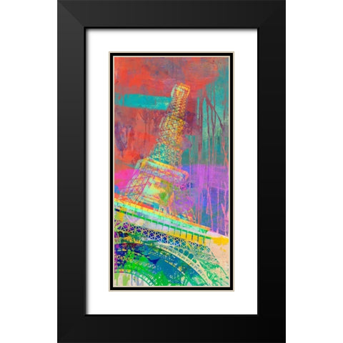 The Tower 2.0 Black Modern Wood Framed Art Print with Double Matting by Chestier, Eric