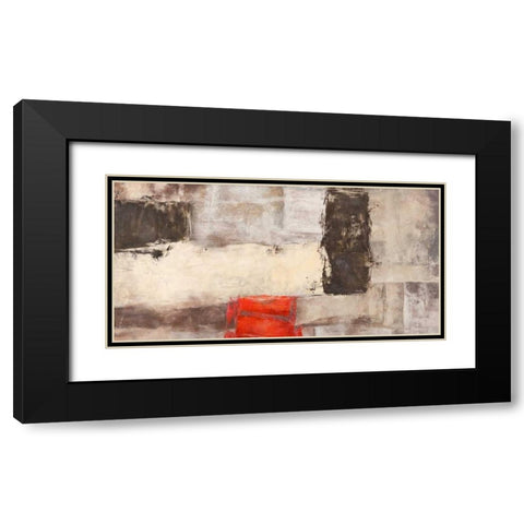 Atmosfere Black Modern Wood Framed Art Print with Double Matting by Falcone, Ruggero