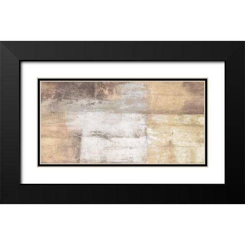 Oasi remote Black Modern Wood Framed Art Print with Double Matting by Falcone, Ruggero