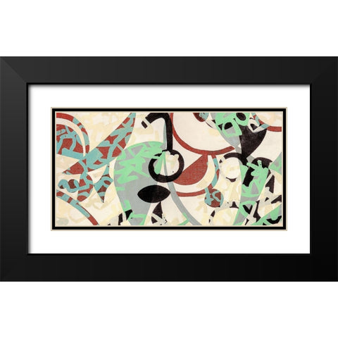 Manticore I Black Modern Wood Framed Art Print with Double Matting by Hype, Hopper