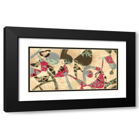 Manticore II Black Modern Wood Framed Art Print with Double Matting by Hype, Hopper