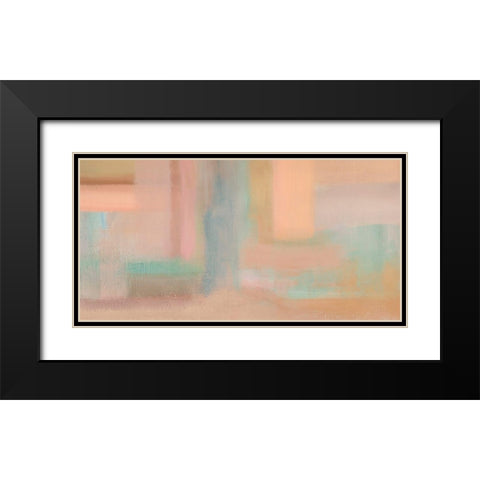 Risonanze I (detail) Black Modern Wood Framed Art Print with Double Matting by Corrado, Italo