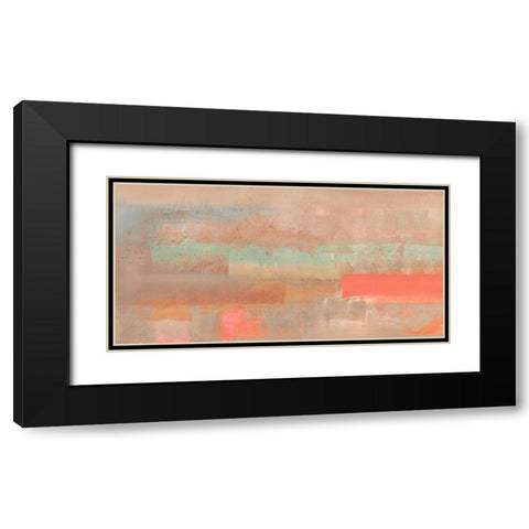 Risonanze II (detail) Black Modern Wood Framed Art Print with Double Matting by Corrado, Italo