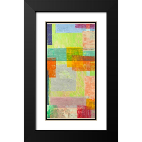 Festa dEstate II Black Modern Wood Framed Art Print with Double Matting by Corrado, Italo
