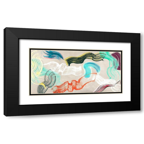 Youth Reinvented Black Modern Wood Framed Art Print with Double Matting by Ikeda, Haru
