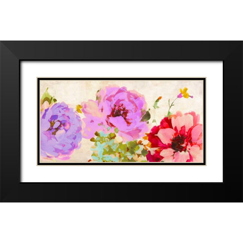 Beautiful Gems Black Modern Wood Framed Art Print with Double Matting by Parr, Kelly