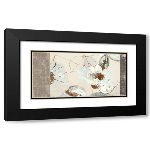 Parure (Neutral) Black Modern Wood Framed Art Print with Double Matting by Kelly, Parr