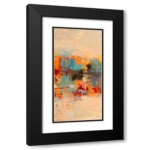 Estate III Black Modern Wood Framed Art Print with Double Matting by Lucas