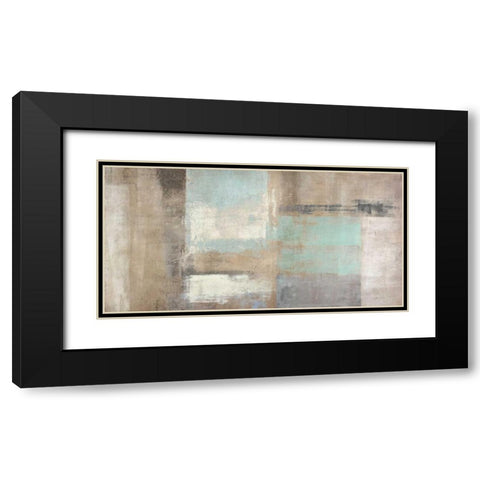 Waterfront Black Modern Wood Framed Art Print with Double Matting by Maun, Ludwig