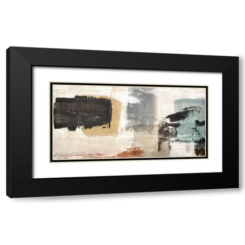 Gemini Black Modern Wood Framed Art Print with Double Matting by Maun, Ludwig