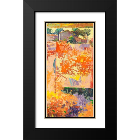 Colore dei campi III Black Modern Wood Framed Art Print with Double Matting by Gasoline Images