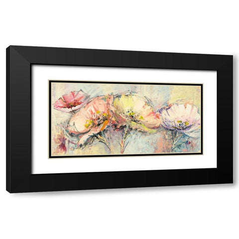 Fiori in primavera Black Modern Wood Framed Art Print with Double Matting by Florio, Luigi