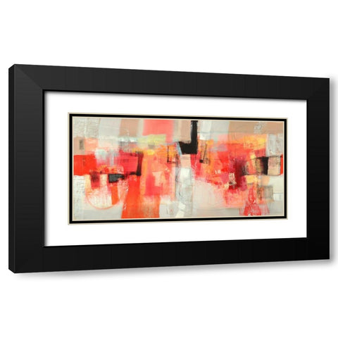 Giovinezza Black Modern Wood Framed Art Print with Double Matting by Piovan, Maurizio