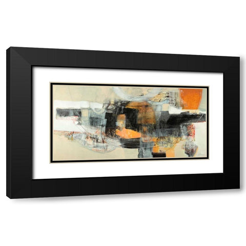 Tempi remoti Black Modern Wood Framed Art Print with Double Matting by Piovan, Maurizio