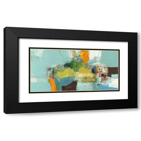 Una pace riacquistata Black Modern Wood Framed Art Print with Double Matting by Piovan, Maurizio