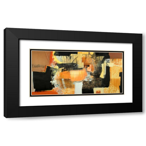 La seconda estate Black Modern Wood Framed Art Print with Double Matting by Piovan, Maurizio