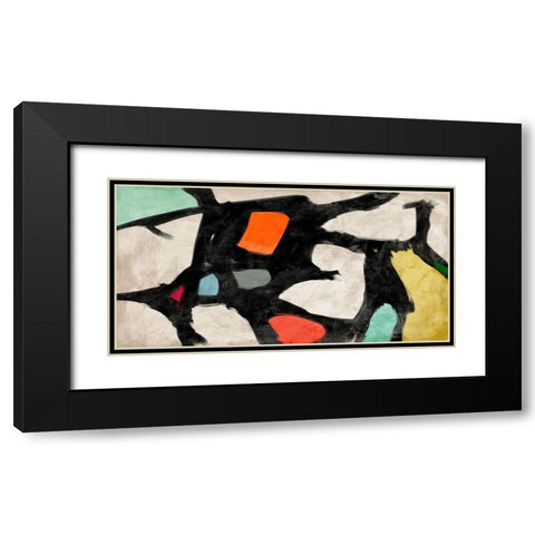 Endless Possibilities Black Modern Wood Framed Art Print with Double Matting by Caine, Roland