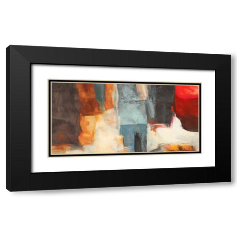 Consequence Black Modern Wood Framed Art Print with Double Matting by Stone, Jim