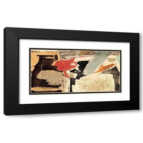 Stone Garden Black Modern Wood Framed Art Print with Double Matting by Stone, Jim