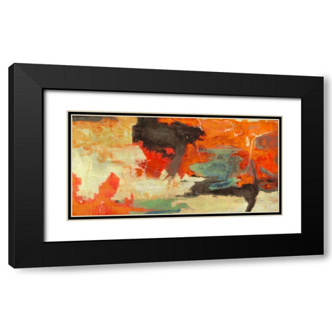 Indian Summer Black Modern Wood Framed Art Print with Double Matting by Stone, Jim