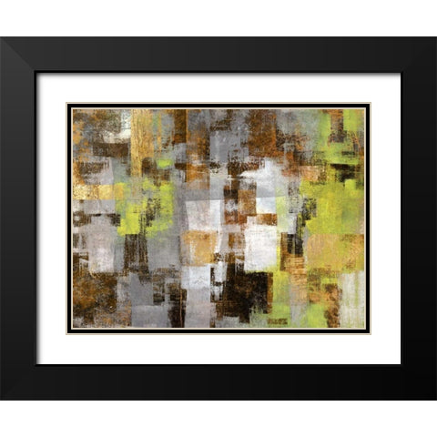 Forest in Springtime Black Modern Wood Framed Art Print with Double Matting by Aprile, Alessio