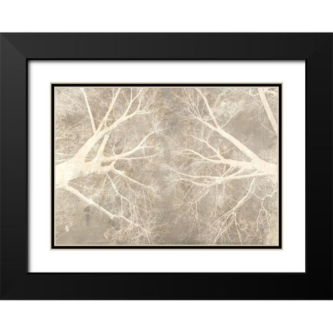 Look Up Black Modern Wood Framed Art Print with Double Matting by Aprile, Alessio