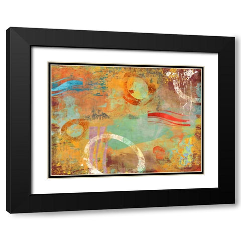 Funny Games Black Modern Wood Framed Art Print with Double Matting by King, Amber
