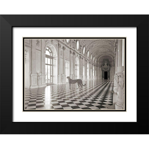 Luxurious Wilderness I Black Modern Wood Framed Art Print with Double Matting by Lauren, Julian