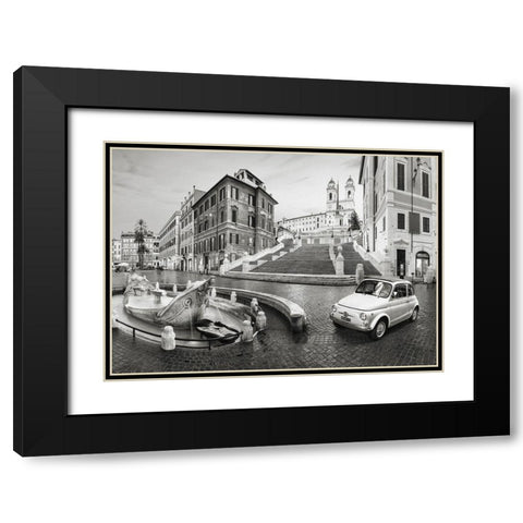 The Great Beauty Black Modern Wood Framed Art Print with Double Matting by Gasoline Images