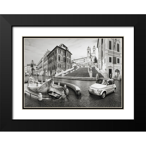 The Great Beauty Black Modern Wood Framed Art Print with Double Matting by Gasoline Images
