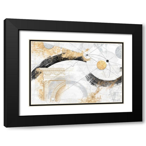 Arcardia Black Modern Wood Framed Art Print with Double Matting by Arturo, Armenti