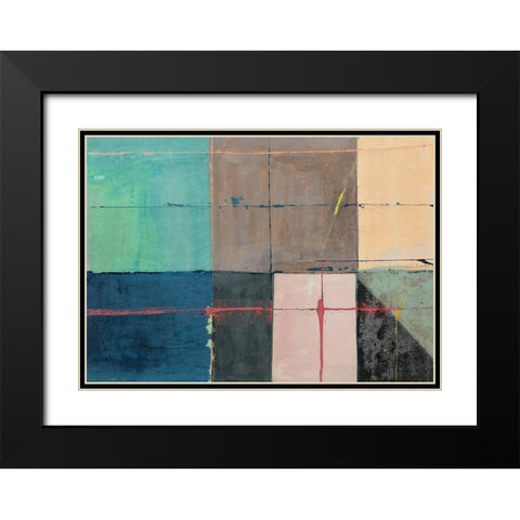 Collective Spirit Black Modern Wood Framed Art Print with Double Matting by Munson, Anne