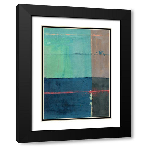 Collective Spirit I Black Modern Wood Framed Art Print with Double Matting by Munson, Anne