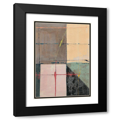 Collective Spirit II Black Modern Wood Framed Art Print with Double Matting by Munson, Anne