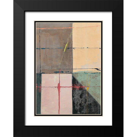 Collective Spirit II Black Modern Wood Framed Art Print with Double Matting by Munson, Anne