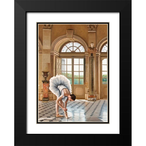 In the Grand Palace I - detail Black Modern Wood Framed Art Print with Double Matting by Benson, Pierre
