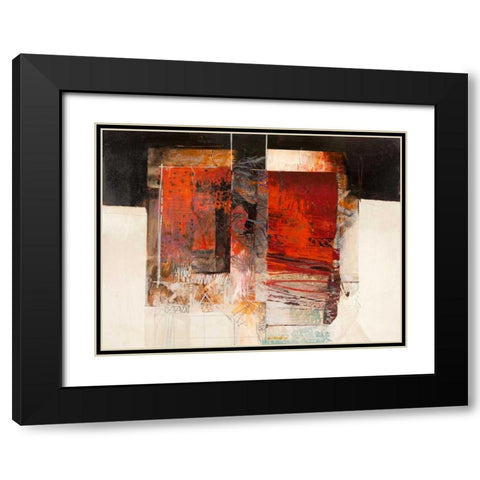 Attimo fuggente Black Modern Wood Framed Art Print with Double Matting by Censini, Giuliano