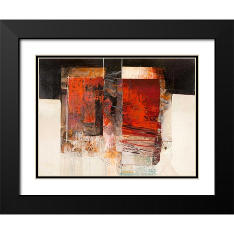 Attimo fuggente Black Modern Wood Framed Art Print with Double Matting by Censini, Giuliano