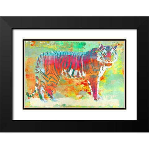 Urban Jungle I Black Modern Wood Framed Art Print with Double Matting by Chestier, Eric