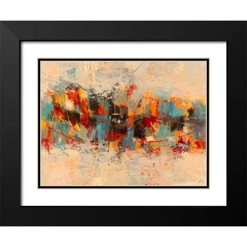 Estate Black Modern Wood Framed Art Print with Double Matting by Lucas