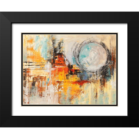 Riflessi del mattino Black Modern Wood Framed Art Print with Double Matting by Lucas